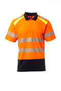 ARANCIONE FLUO/BLU NAVY