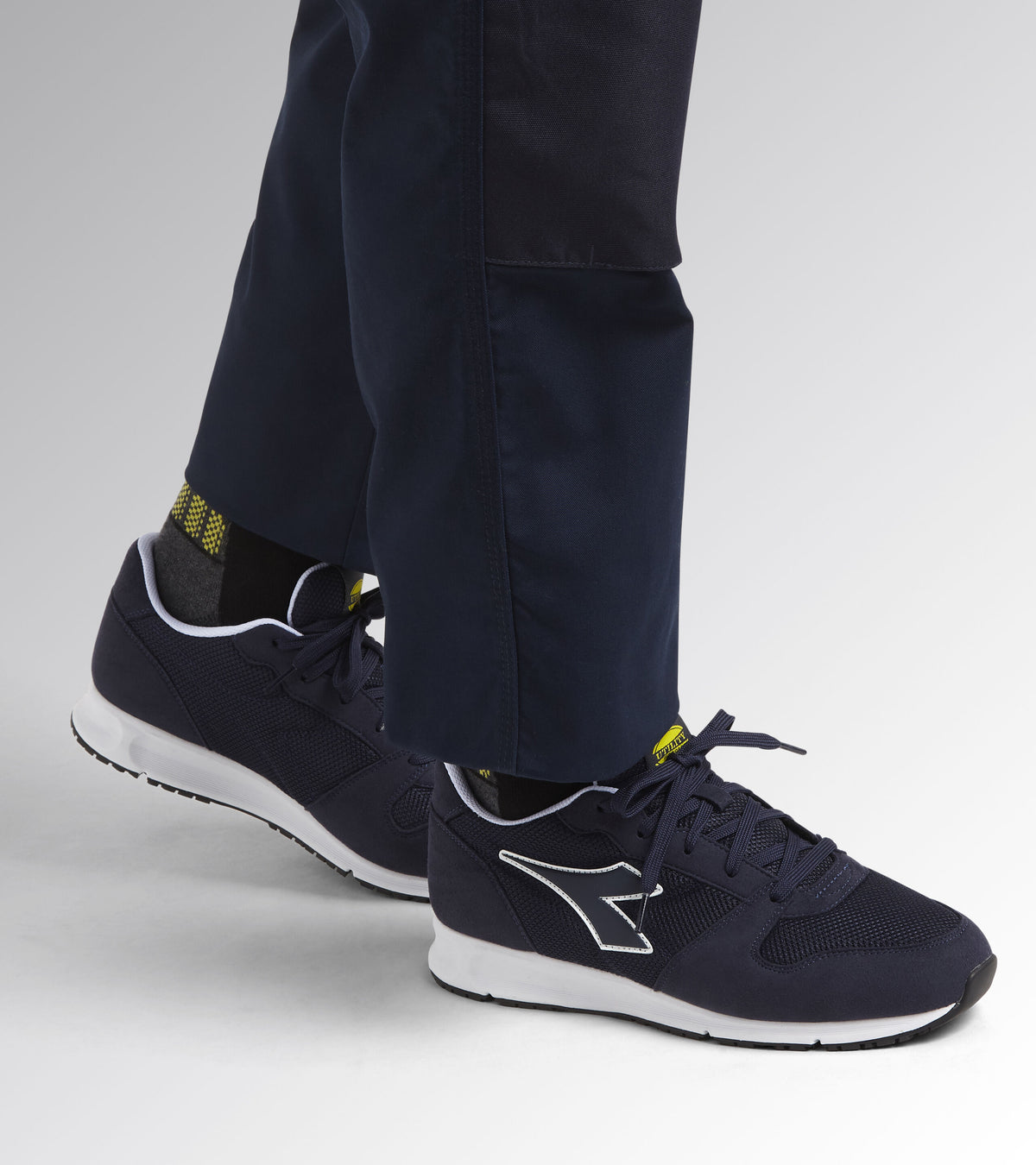 Diadora Crew Micromesh blu profondo