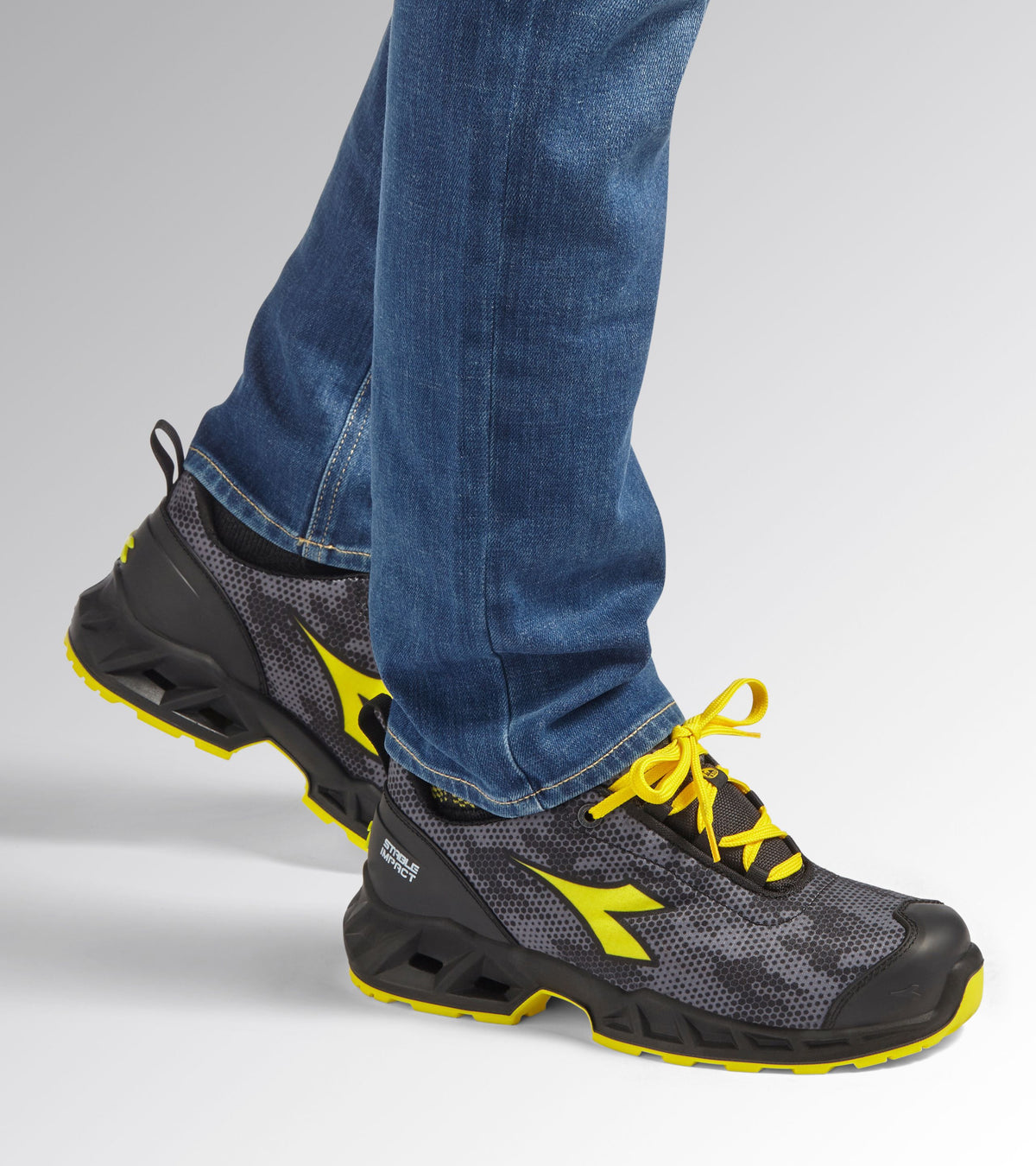 Diadora Shark Stable Impact Low nero/grigio