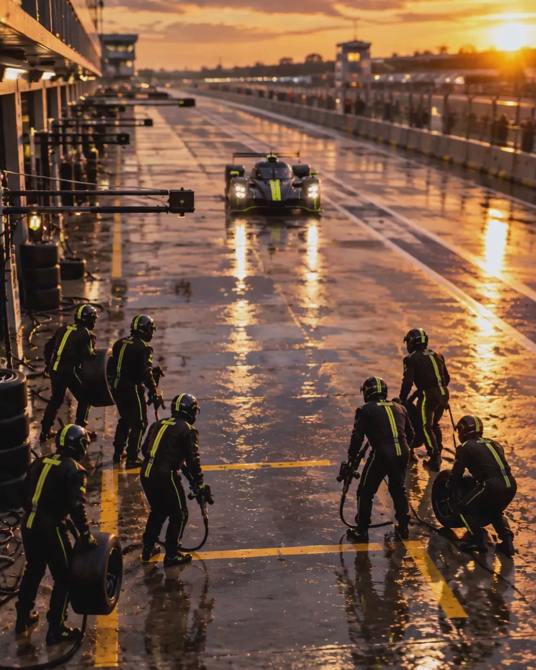 Cambio gomme al pit stop e guanto anti-impatto Payper P/HERO BLADE