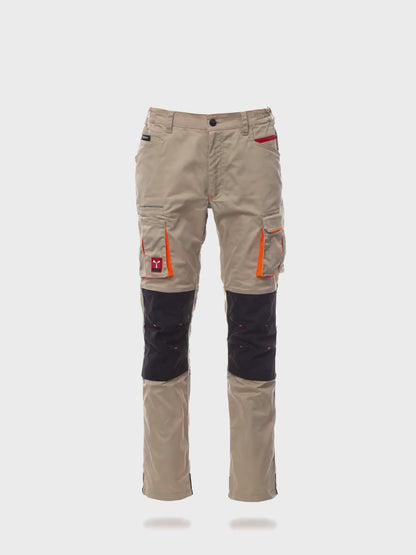 360 NEXT 400 kaki pantalone da lavoro vista a 360 gradi
